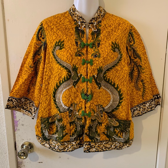 Tops - Yellow Printed Top